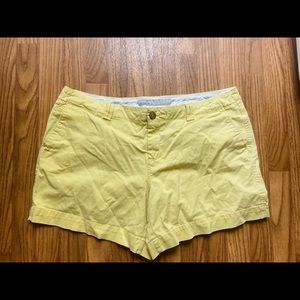 Old Navy Yellow Low-Rise Shorts
